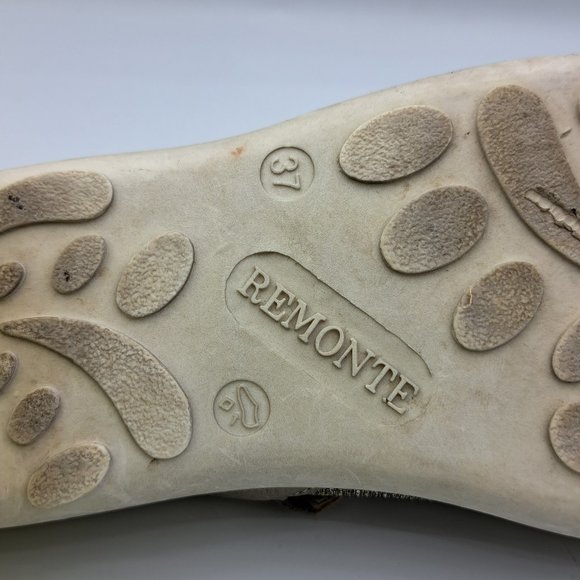 REMONTE GERMANY shoes Mary Jane - loafers Sz 37 eu or ~6.5 us LEATHER SUBLIME ! - Picture 14 of 15